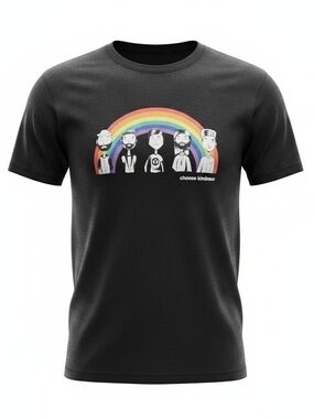 Queer Eye Black‎ 'Choose Kindness' Rainbow Graphic Tee